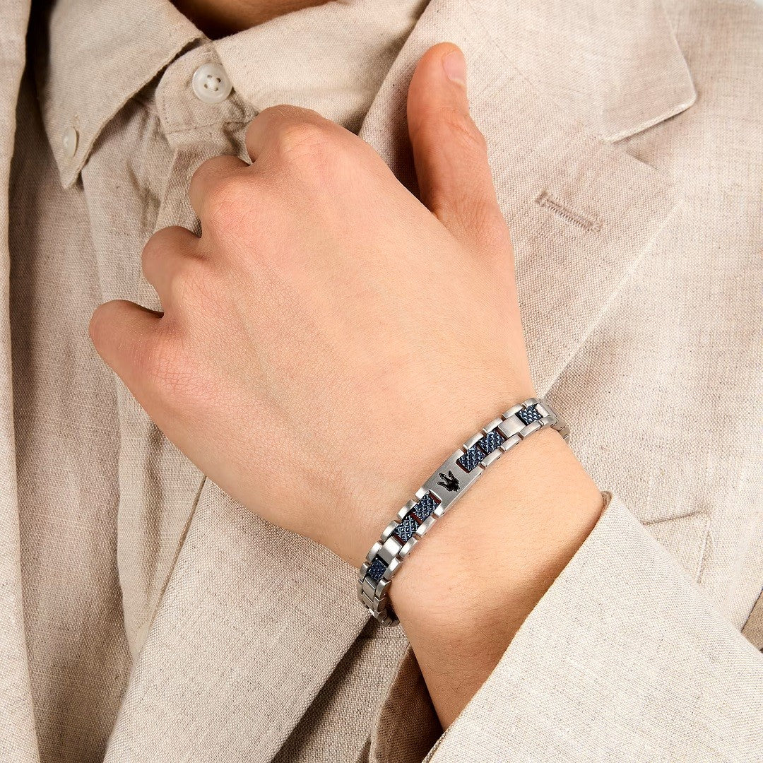 Bracciale Uomo MASERATI Iconic - JM225AVD87 - immagine 2