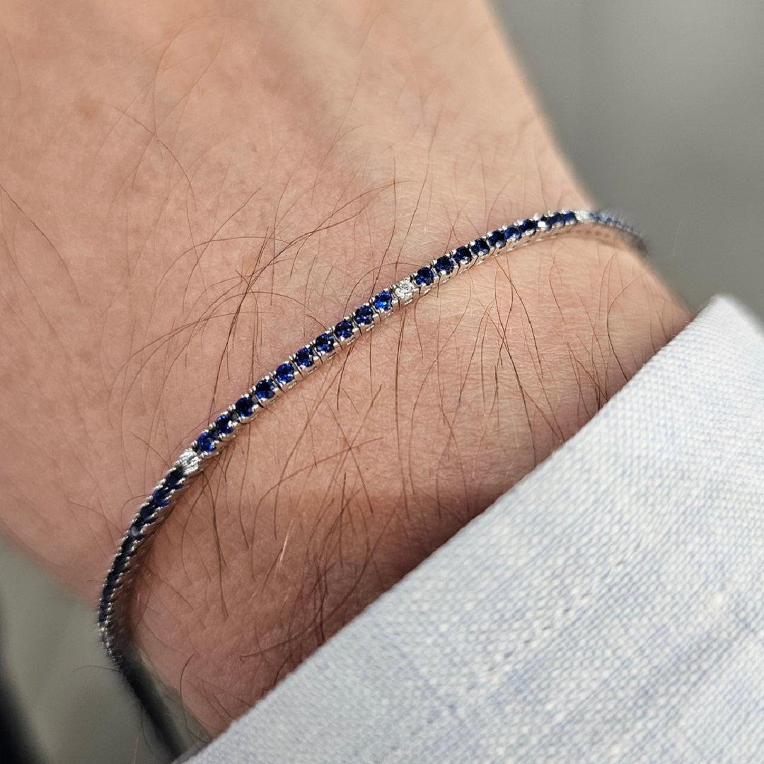 Bracciale Uomo Tennis ORO 750 (18KT) - 1163.BRX43890