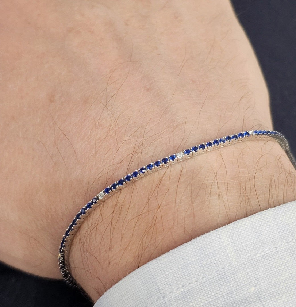 Bracciale Uomo Tennis ORO 750 (18KT) - 1163.BRX43890
