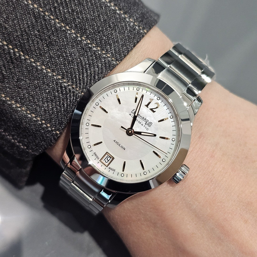Orologio Donna EBERHARD Aiglon Dame - Quadrante Madreperla Bianca - 41035.20/S CA-MOP BIANCA - immagine 2