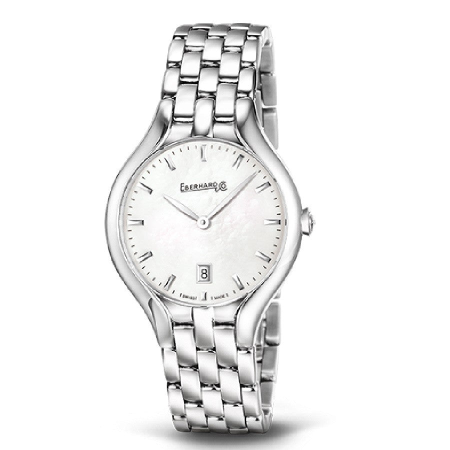Orologio Donna EBERHARD Rêve - Quadrante Madreperla Bianca - 61009.01 CA/MOP BIANCA - immagine 2