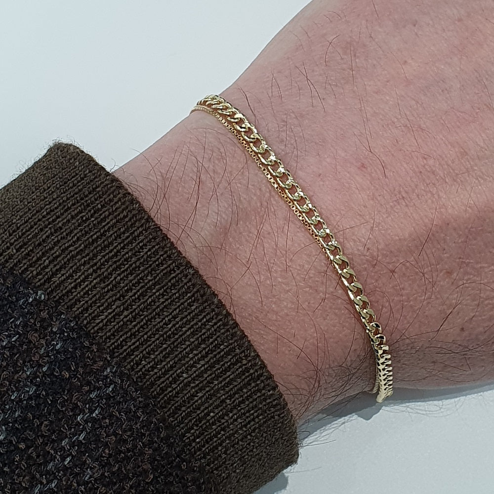 Bracciale Uomo in ORO 750 (18KT) - 2523.BR495X54M3