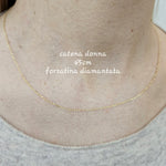 Collana Donna in ORO 750 (18KT) - 2517.CT305X22M7