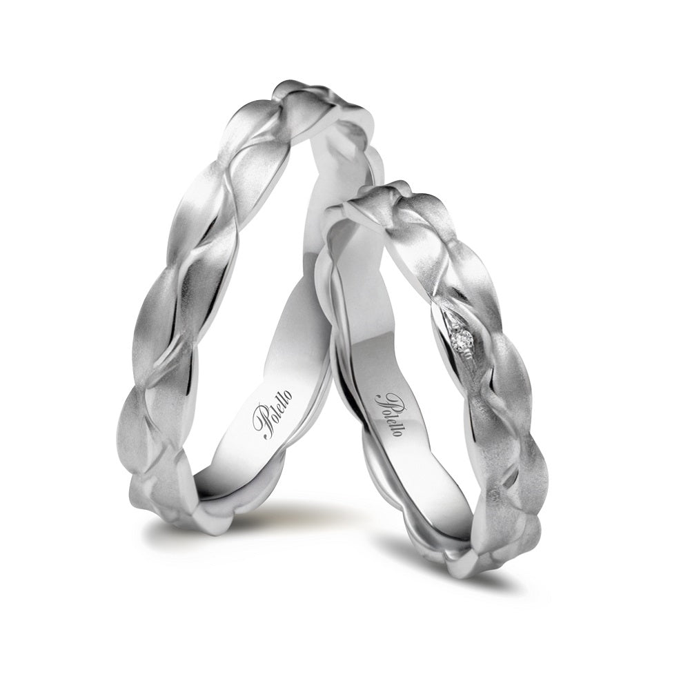 Coppia Fedi POLELLO Petalo D’Amore - 3405DB-3405UB