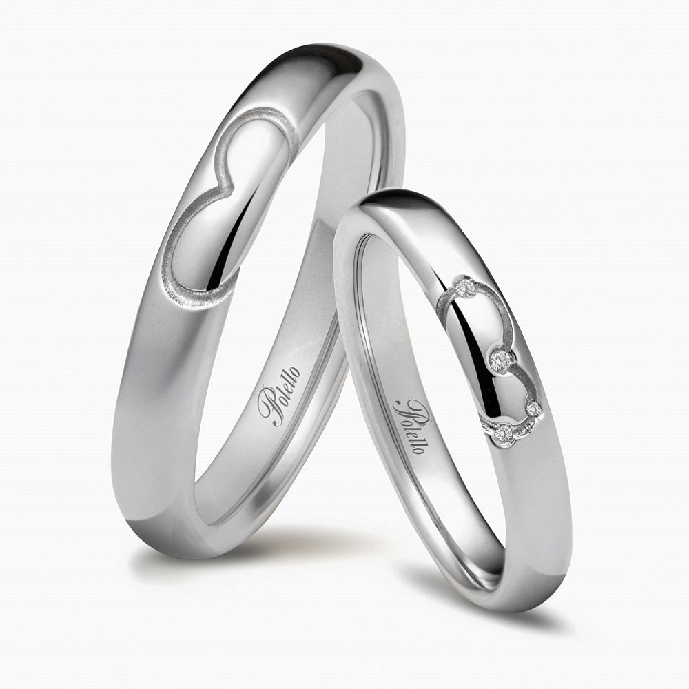 Coppia Fedi POLELLO Petalo D’Amore - 3409DPT-3409UPT