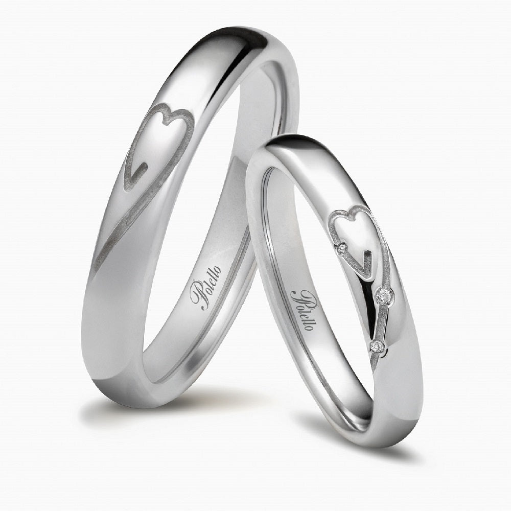Coppia Fedi POLELLO Petalo D’Amore - 3411DPT-3411UPT
