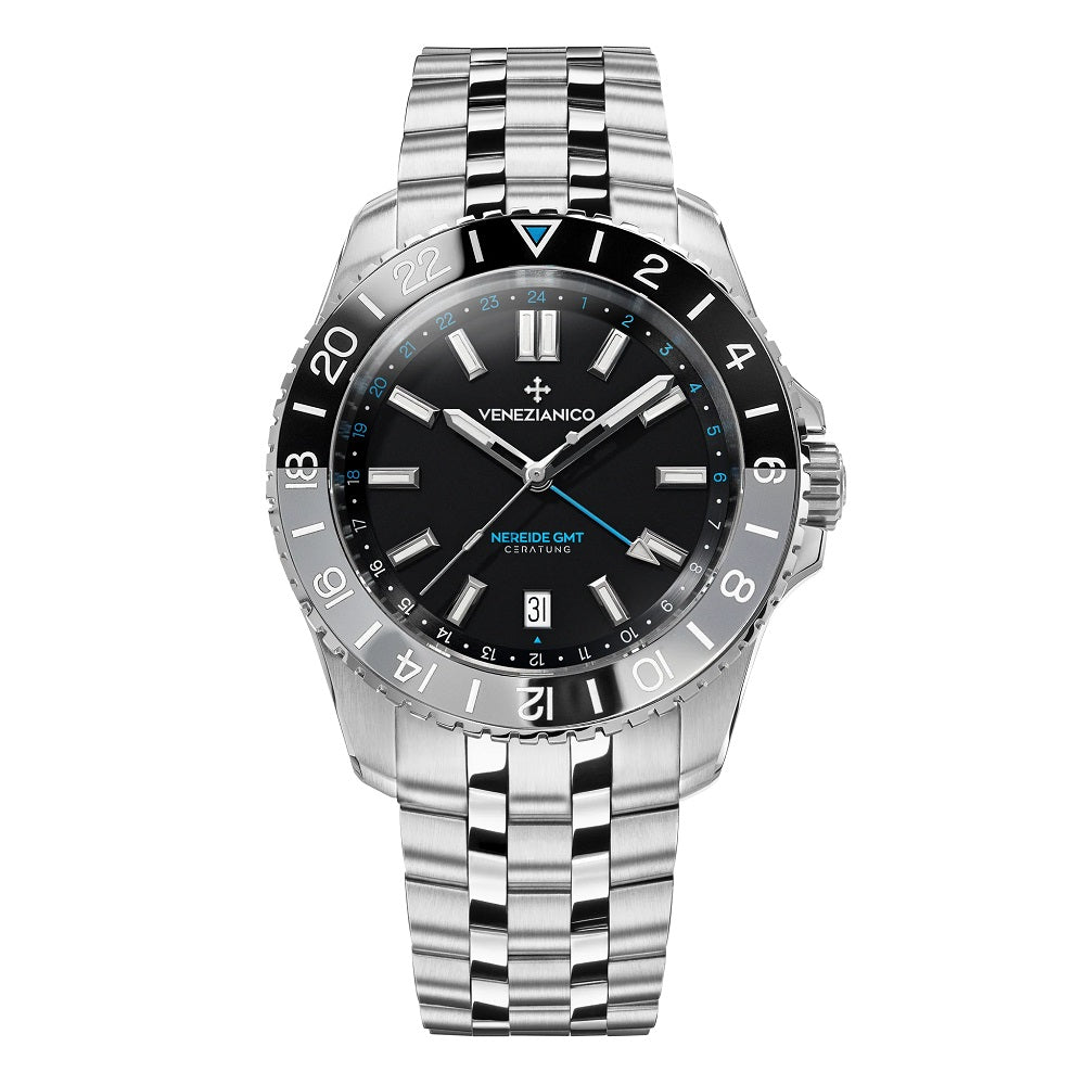 Orologio Uomo VENEZIANICO Nereide GMT Ceratung™ - 4521500S