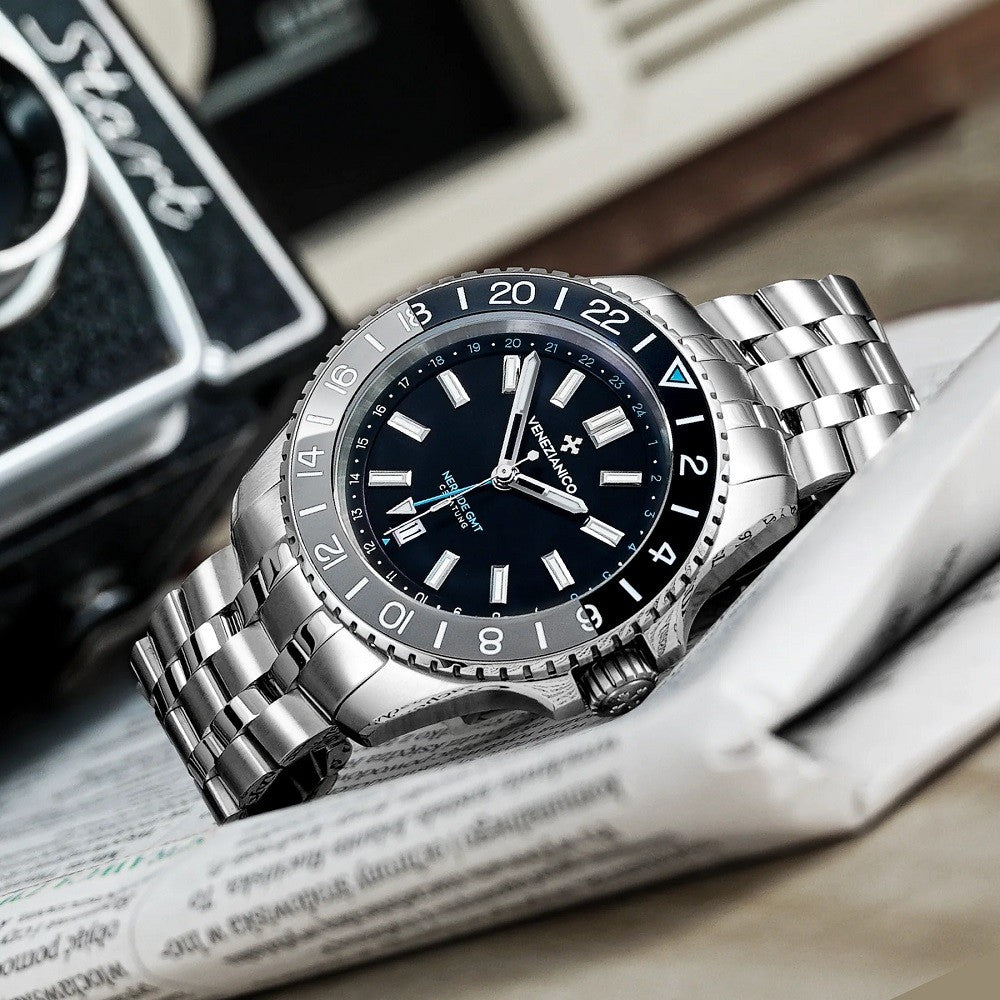 Orologio Uomo VENEZIANICO Nereide GMT Ceratung™ - 4521500S