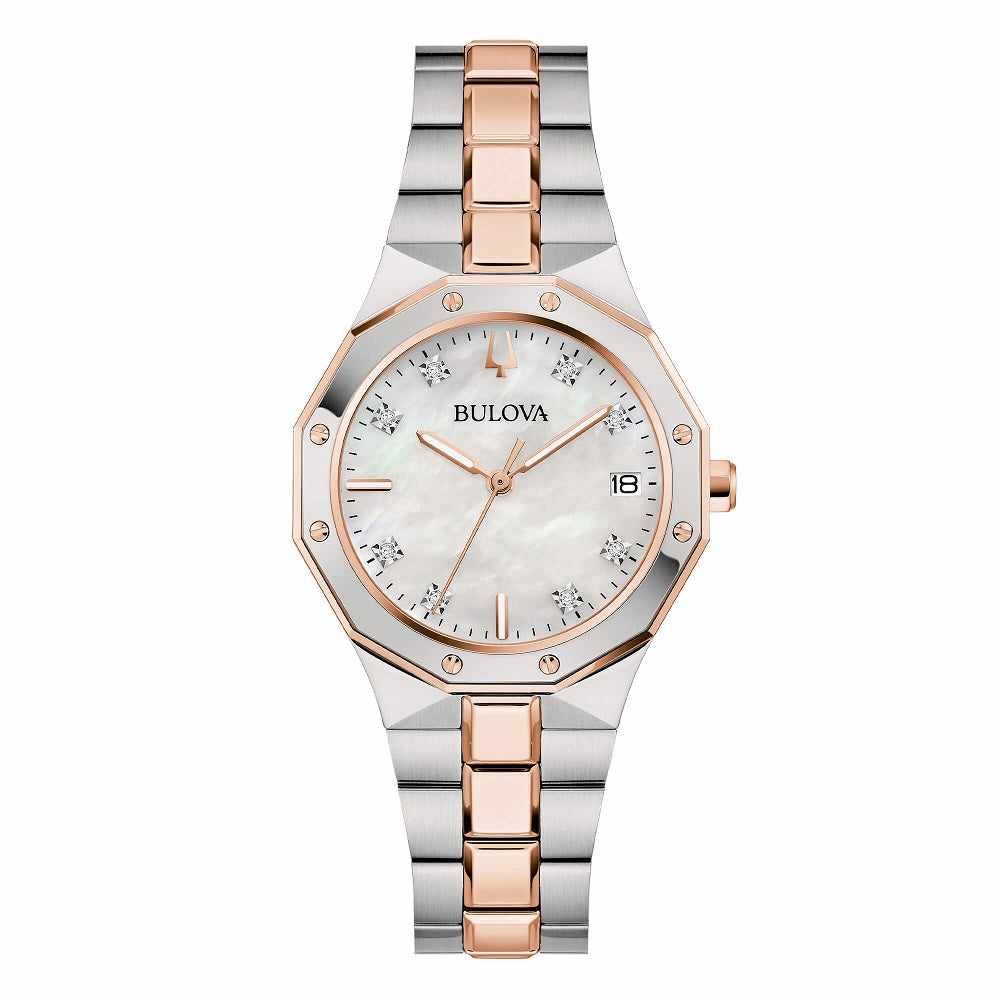 Orologio Donna BULOVA Octagon Lady Diamonds - 98P235