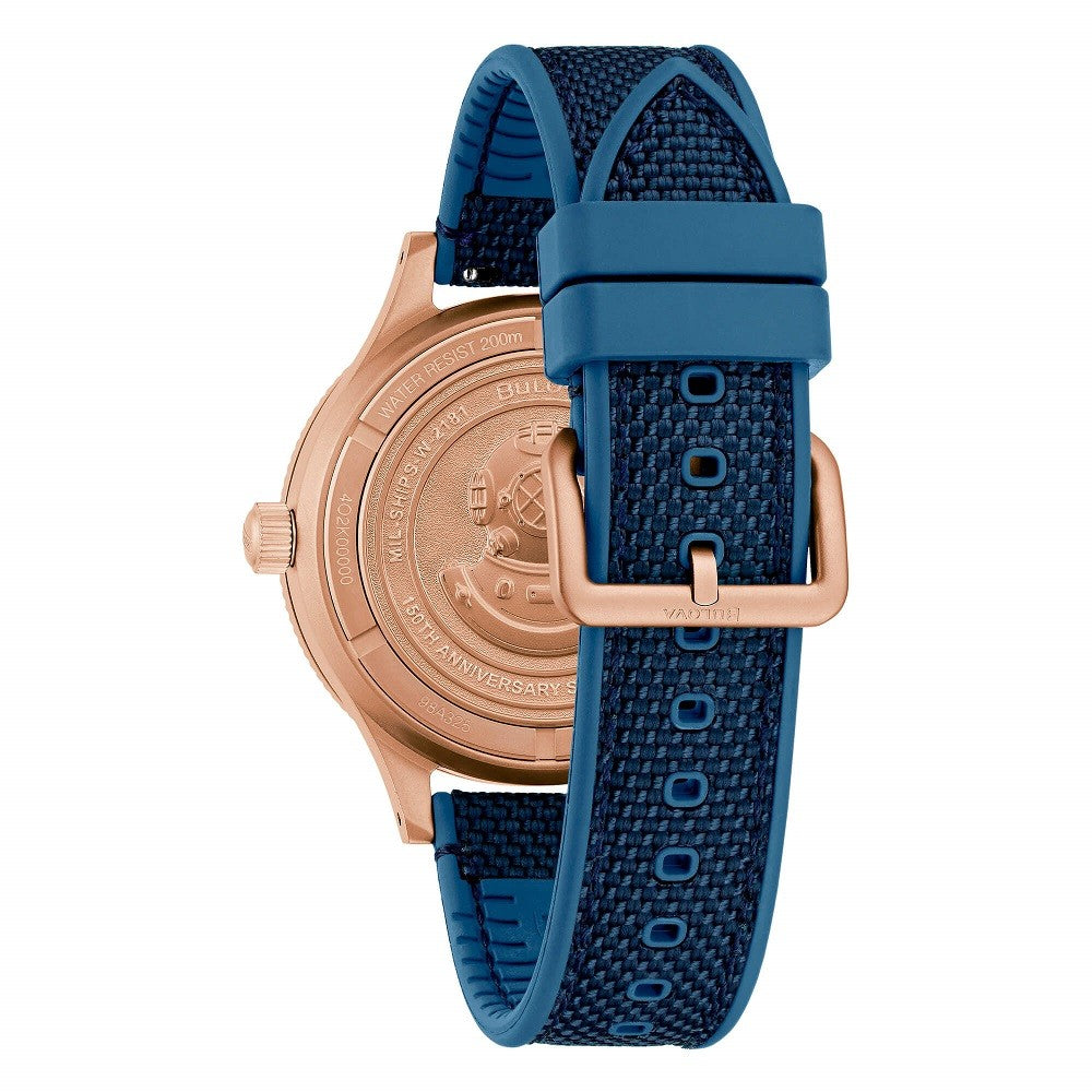 Orologio Uomo BULOVA Mil-Ships Bronze 150° Anniversary Special Edition - 98A325 - immagine 3