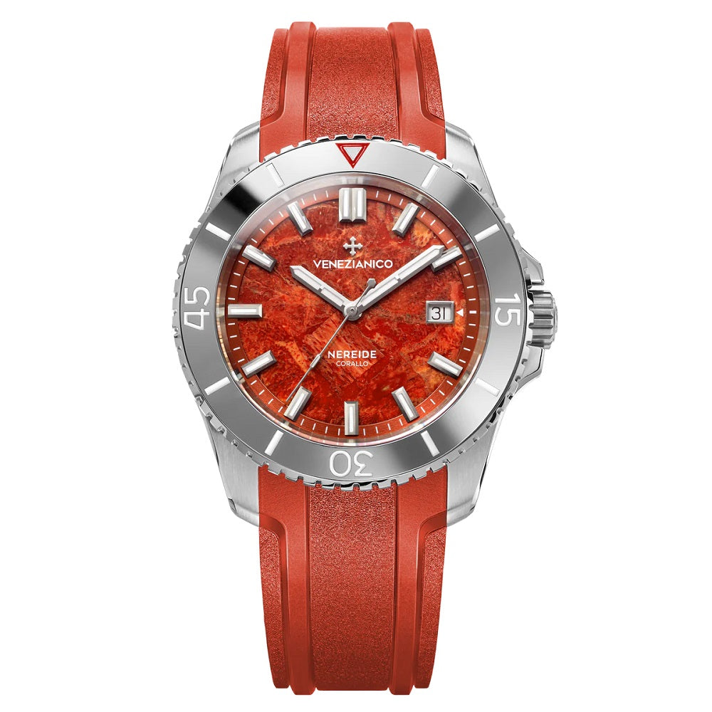 Orologio Uomo VENEZIANICO Nereide Corallo - 4521546