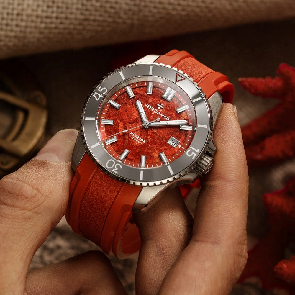 Orologio Uomo VENEZIANICO Nereide Corallo - 4521546 - immagine 2