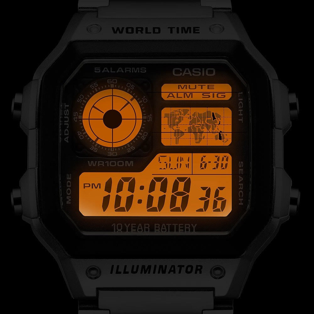 Orologio Uomo CASIO Vintage - AE-1200WHD-1AVEF - immagine 6