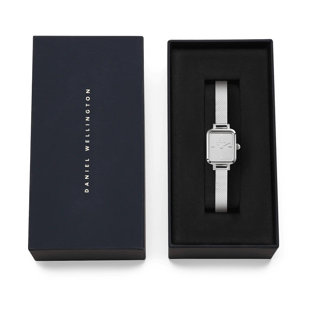 Orologio Donna DANIEL WELLINGTON Quadro Mini Reflection Silver - DW00100800 - immagine 6