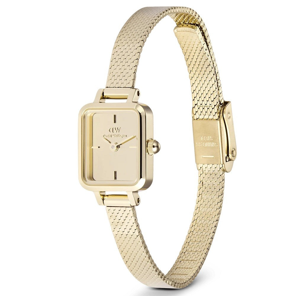 Orologio Donna DANIEL WELLINGTON Quadro Mini Reflection Gold - DW00100801 - immagine 3