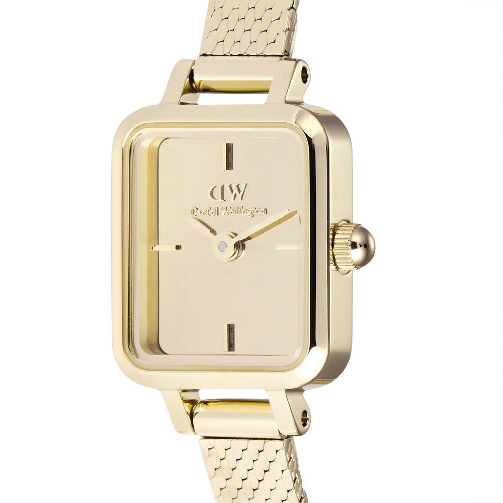 Orologio Donna DANIEL WELLINGTON Quadro Mini Reflection Gold - DW00100801 - immagine 5