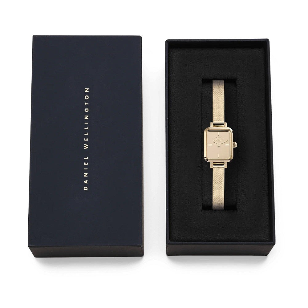 Orologio Donna DANIEL WELLINGTON Quadro Mini Reflection Gold - DW00100801 - immagine 6