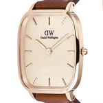 Orologio Uomo DANIEL WELLINGTON Marlon St Mawes Linen Rose Gold - DW00100816 - immagine 5