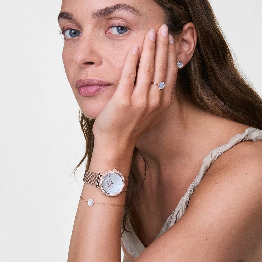 Orologio Donna DANIEL WELLINGTON Crystalline Bezel Melrose - DW00100823 - immagine 2