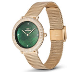 Orologio Donna DANIEL WELLINGTON Crystalline Bezel Evergold Green - DW00100824 - immagine 3