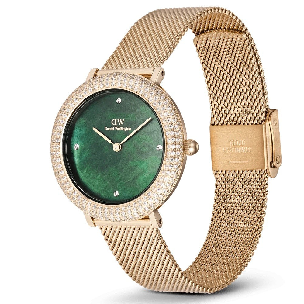Orologio Donna DANIEL WELLINGTON Crystalline Bezel Evergold Green - DW00100824 - immagine 3