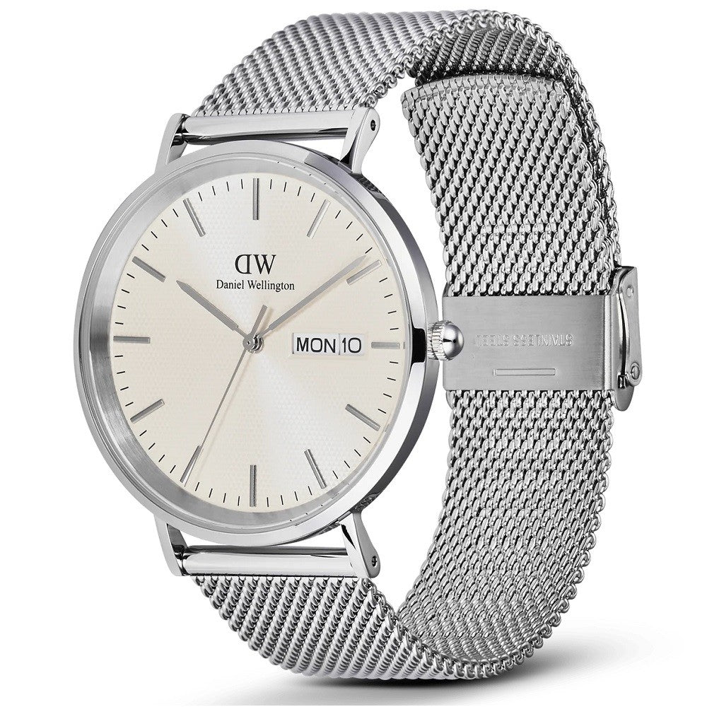 Orologio Uomo DANIEL WELLINGTON Classic Day Display Sterling Champagne - DW00100828 - immagine 3