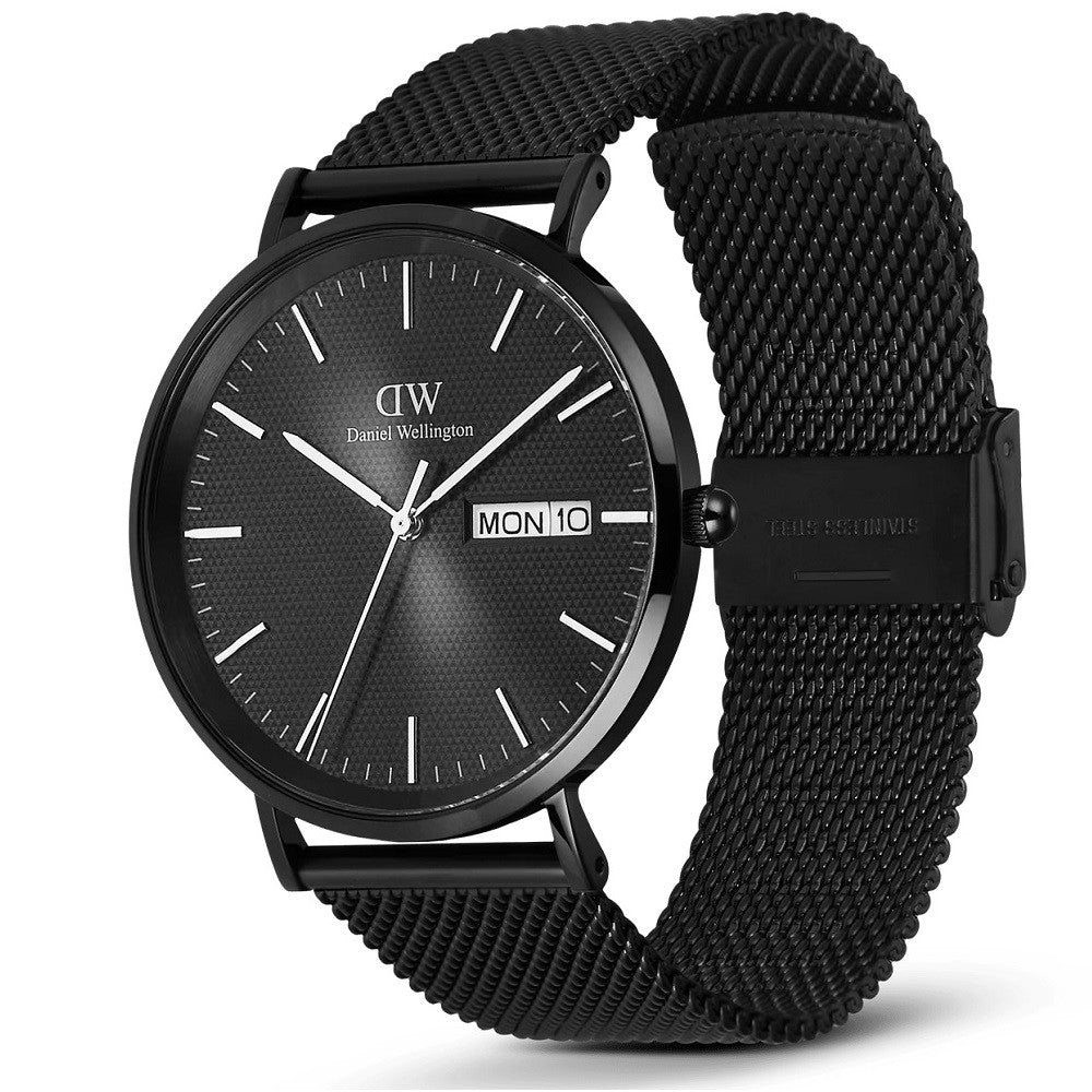 Orologio Uomo DANIEL WELLINGTON Classic Day Display Onyx Black - DW00100831 - immagine 3