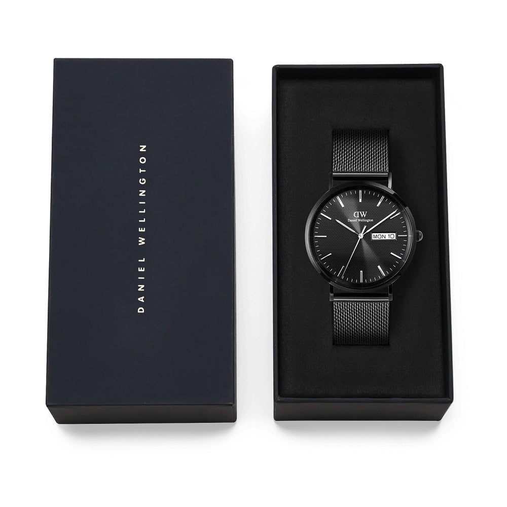Orologio Uomo DANIEL WELLINGTON Classic Day Display Onyx Black - DW00100831 - immagine 6
