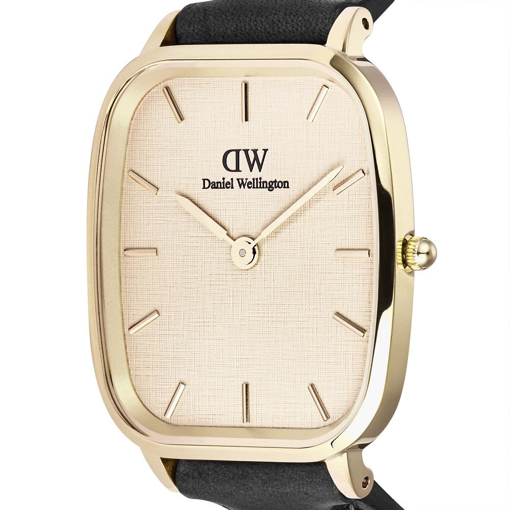 Orologio Uomo DANIEL WELLINGTON Marlon Sheffield Linen Gold - DW00100838