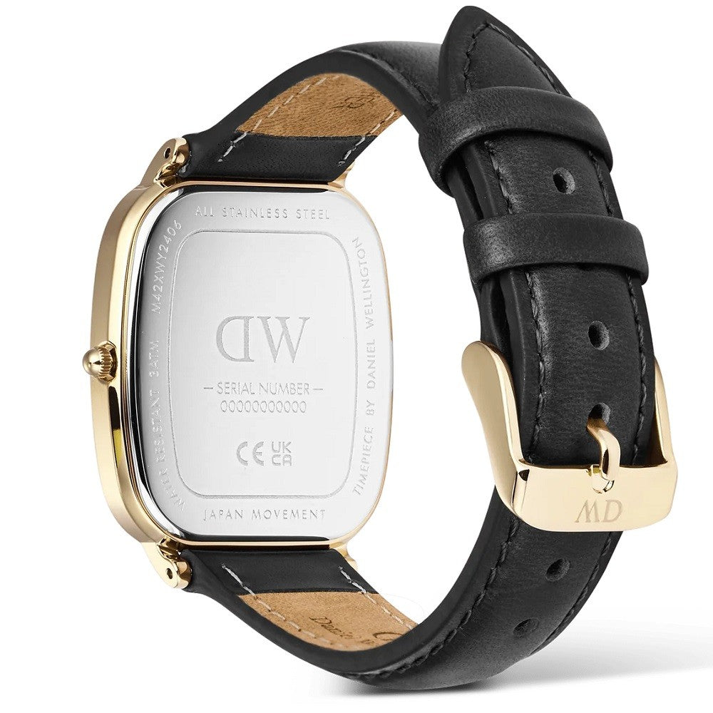 Orologio Uomo DANIEL WELLINGTON Marlon Sheffield Linen Gold - DW00100838 - immagine 4