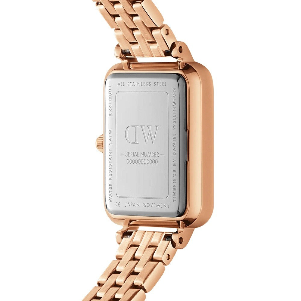 Orologio Donna DANIEL WELLINGTON Quadro Lumine 5-Link Melrose - DW00100621 - immagine 4