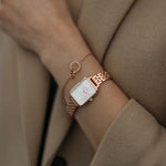 Orologio Donna DANIEL WELLINGTON Quadro Lumine 5-Link Melrose - DW00100620 - immagine 2