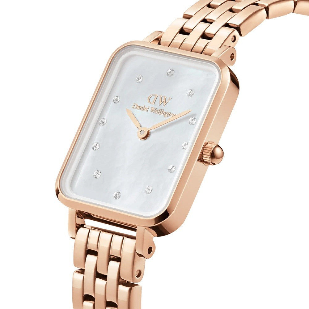 Orologio Donna DANIEL WELLINGTON Quadro Lumine 5-Link Melrose - DW00100620 - immagine 3
