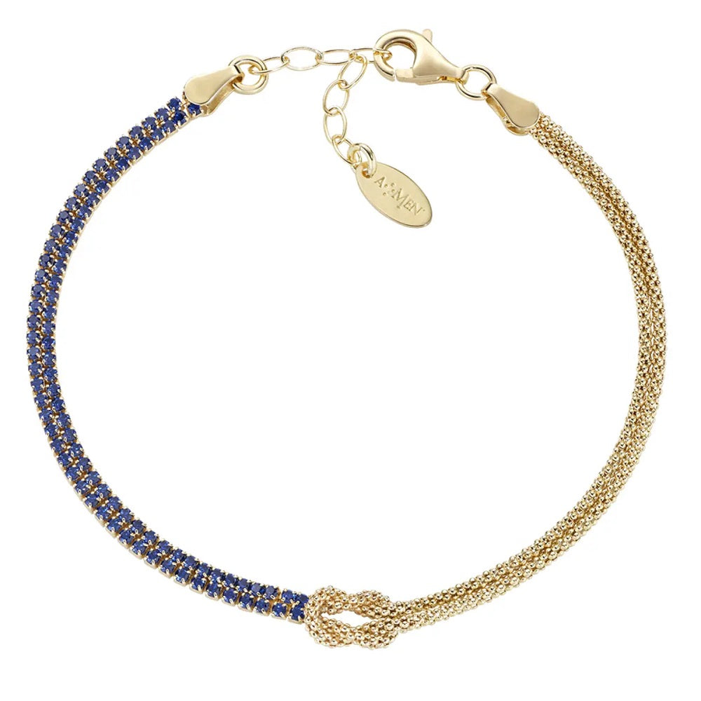 Bracciale Donna AMEN Nodo D’Amore - BRNOAMGBLZ16