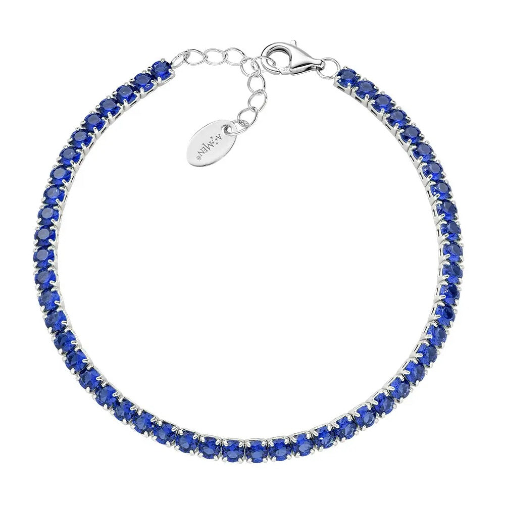 Bracciale Uomo AMEN Tennis - BT3BBL17