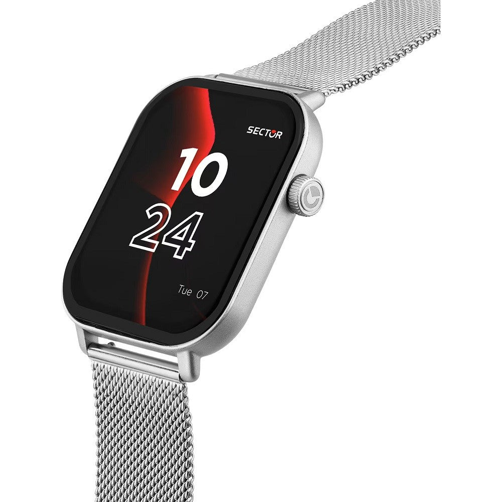 Orologio Uomo Smartwatch SECTOR S-07 SILVER - R3253552002 - immagine 4