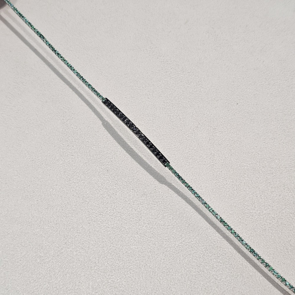 Bracciale Tennis Uomo DALU GIOIELLI - BR950/S-Q9X - immagine 3