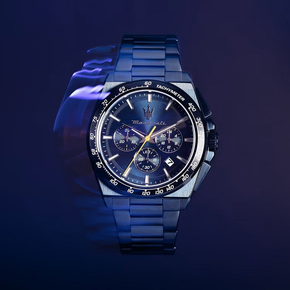 Orologio Uomo MASERATI Velocità Blue Edition - R8873652008 - immagine 3