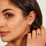 Orecchini Donna AMEN Diamond - ELUBOBBRZ - immagine 2