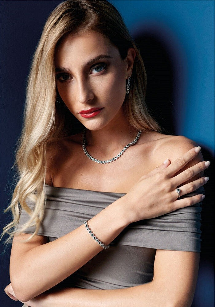 Collana Tennis Donna OTTAVIANI Elegance - 501048C - immagine 2