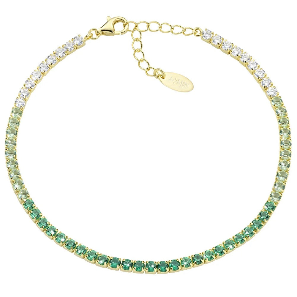 Bracciale Donna AMEN Tennis - BT25DEGVE17
