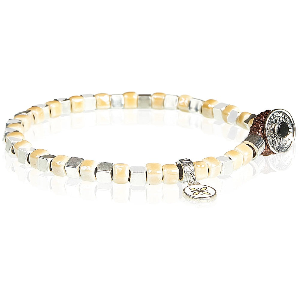 Bracciale Uomo GERBA Silver Ceramic - CS01