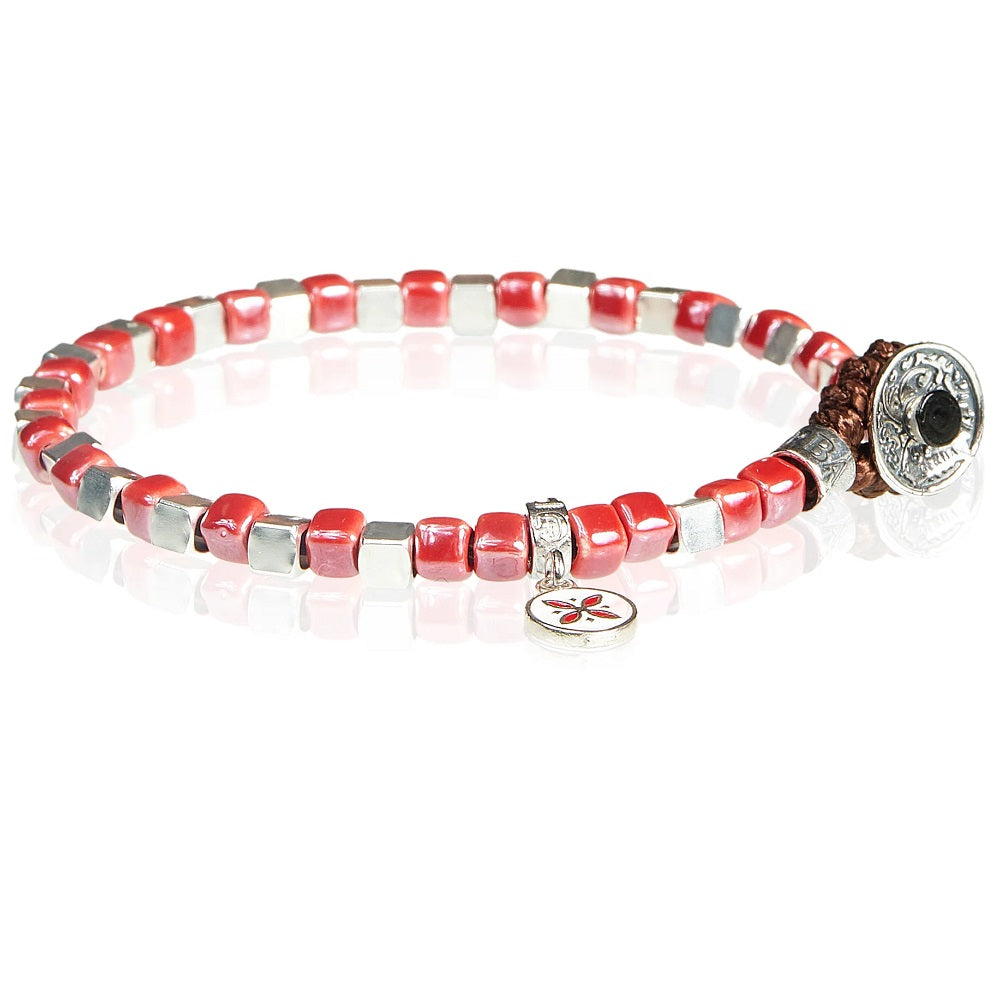 Bracciale Uomo GERBA Silver Ceramic - CS02