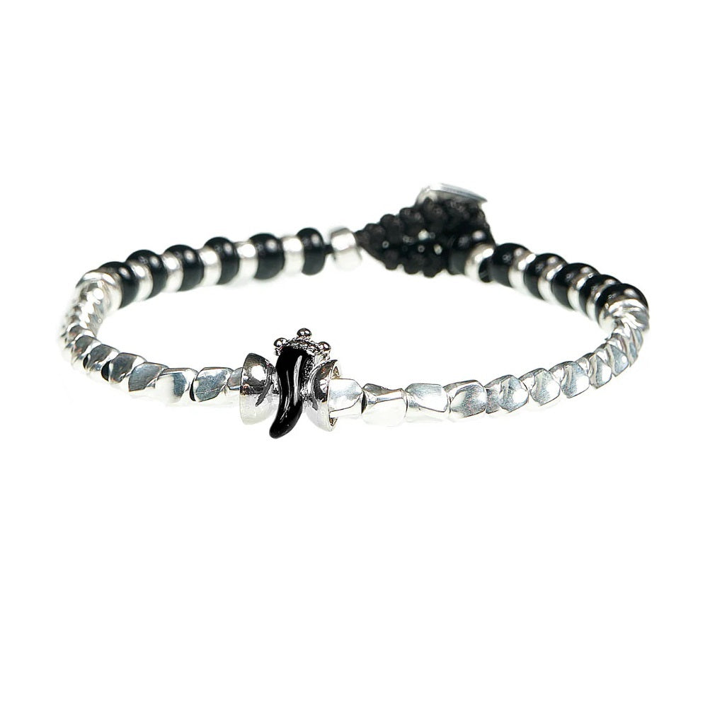 Bracciale Uomo GERBA - HS03 HORN SILVER