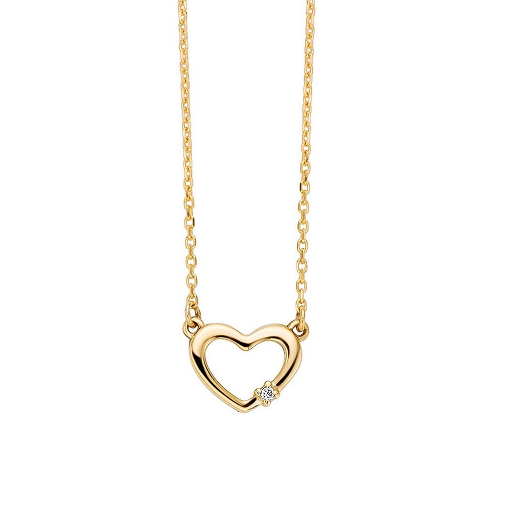 Collana Donna MILUNA Cuore - CLD4687X