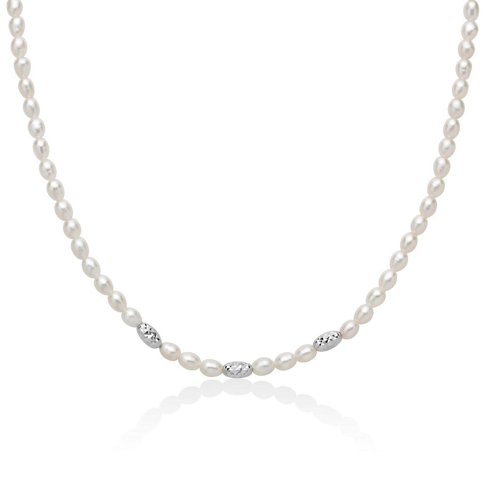Collana Donna MILUNA Pepite di Perle - PCL6655B
