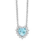 Collana Donna MILUNA Gemma del Cielo 925 - CLD5088