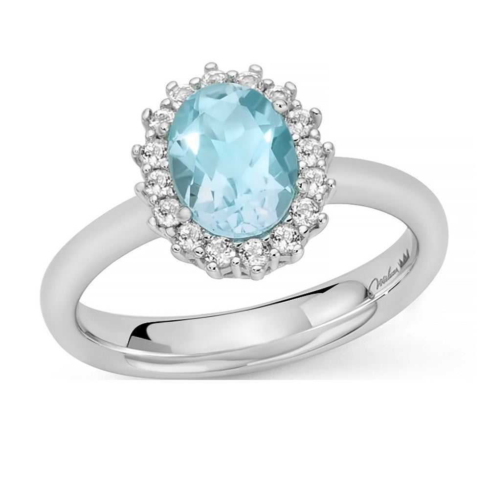 Anello Donna MILUNA Gemma del Cielo 925 - LID4019M12