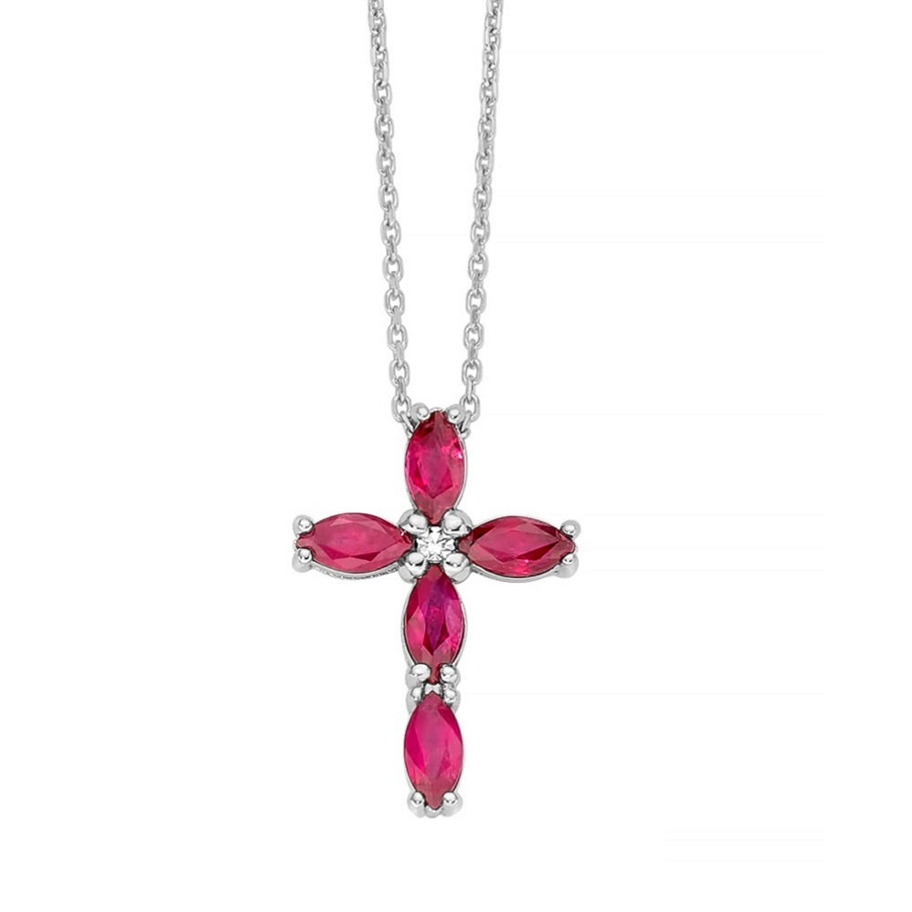 Collana Donna MILUNA Gemme Preziose 375 - CLD4748X