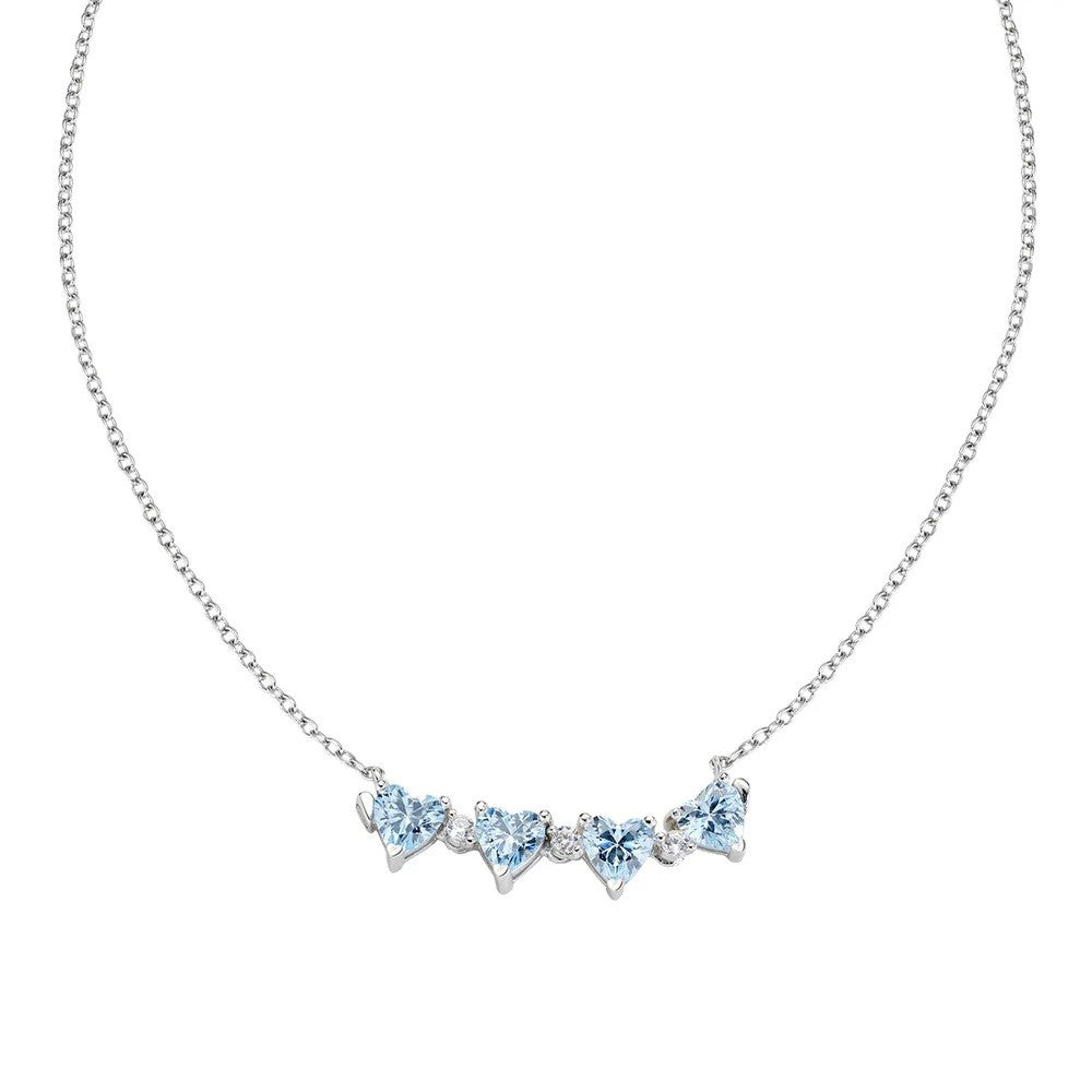 Collana Donna AMEN Quadricuore - CLPMHBAC - immagine 2